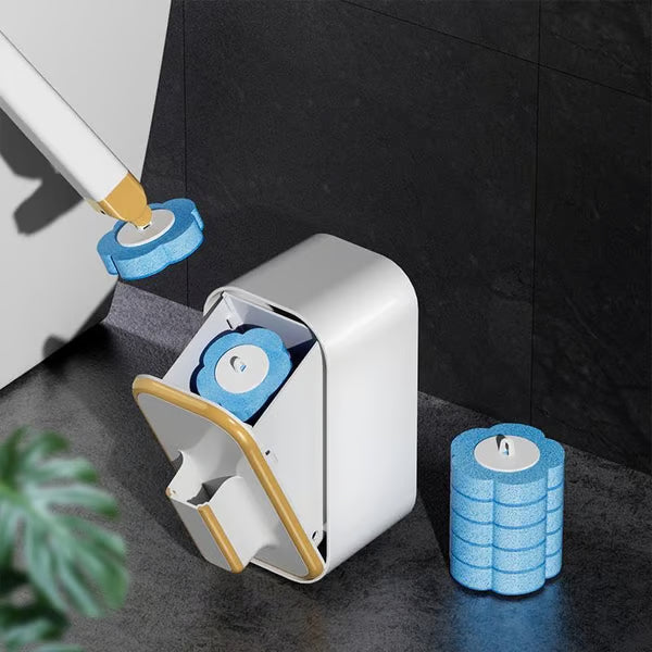 PureBrush™ – Wall-Mounted Toilet Brush Set