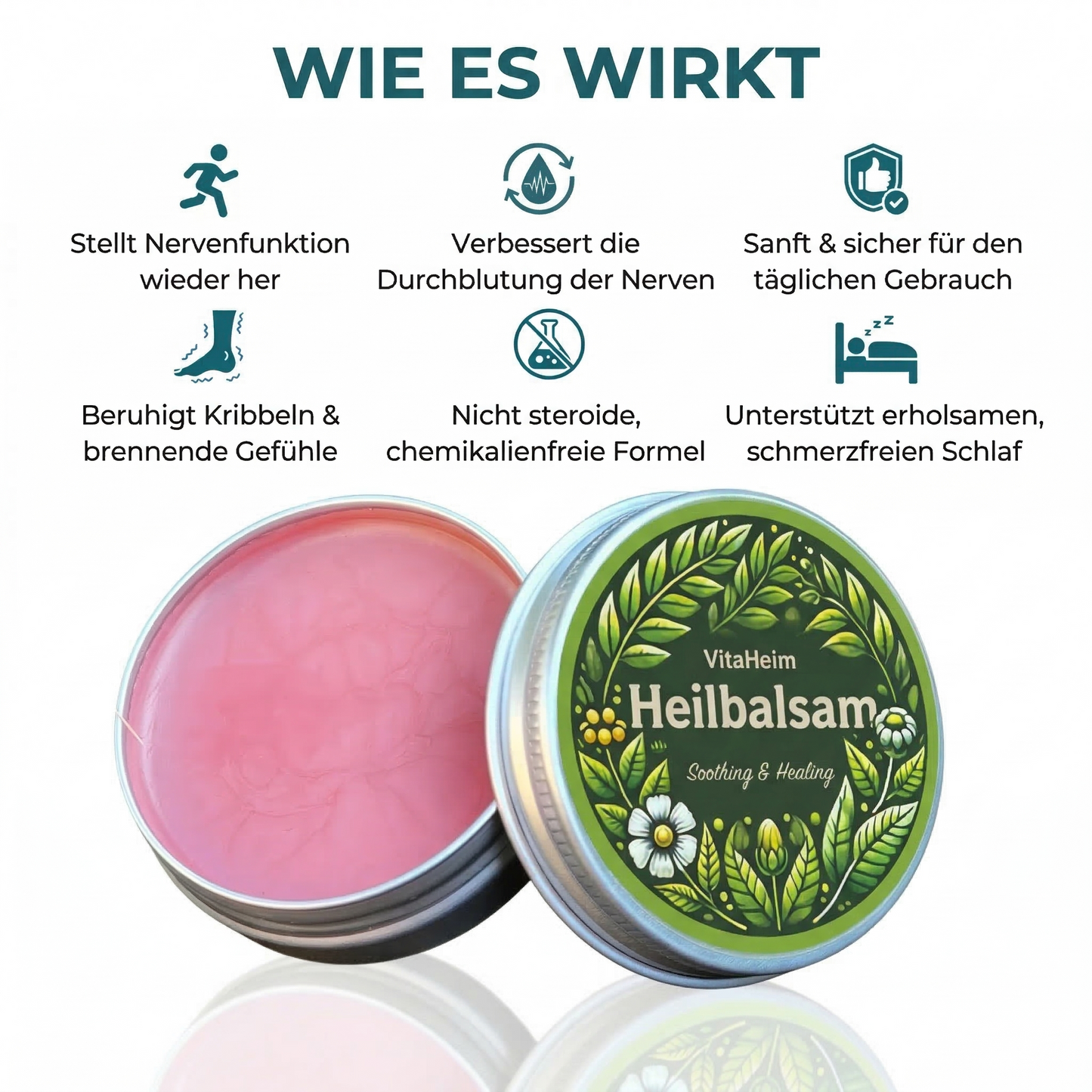 VitaHeim Heilbalsam — Das Kräuter-Kraftwerk
