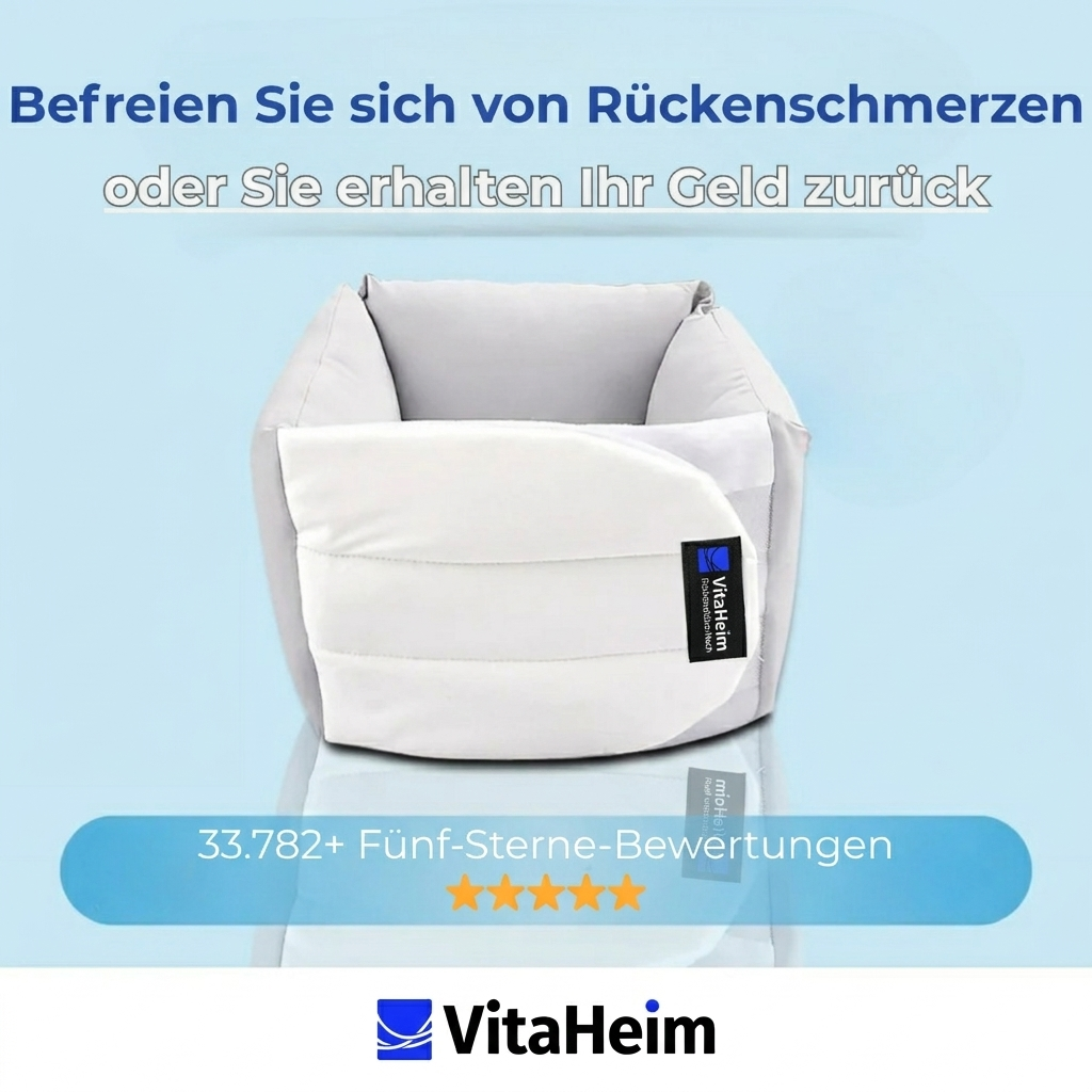 VitaHeim Rückenstütze Nacht — Für eine gesunde Schlafhaltung