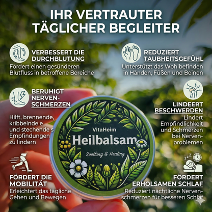 VitaHeim Heilbalsam — Das Kräuter-Kraftwerk