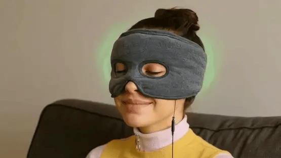 VitaHeim Warm Mask in Anwendung – therapeutische Wärme